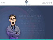 Tablet Screenshot of nihad.me